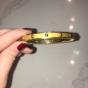 Gold Coach Bangle